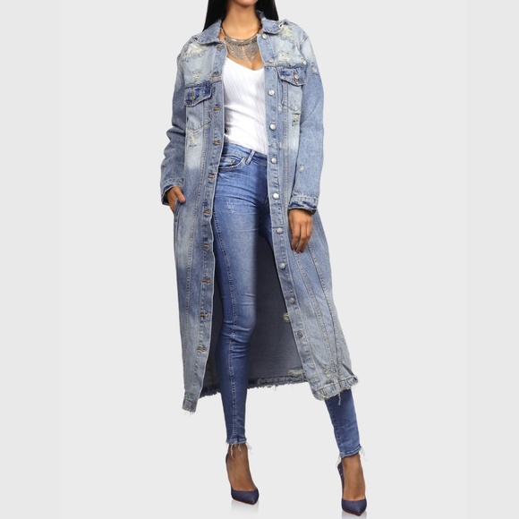 Jackets & Blazers - Oversized Jean jacket